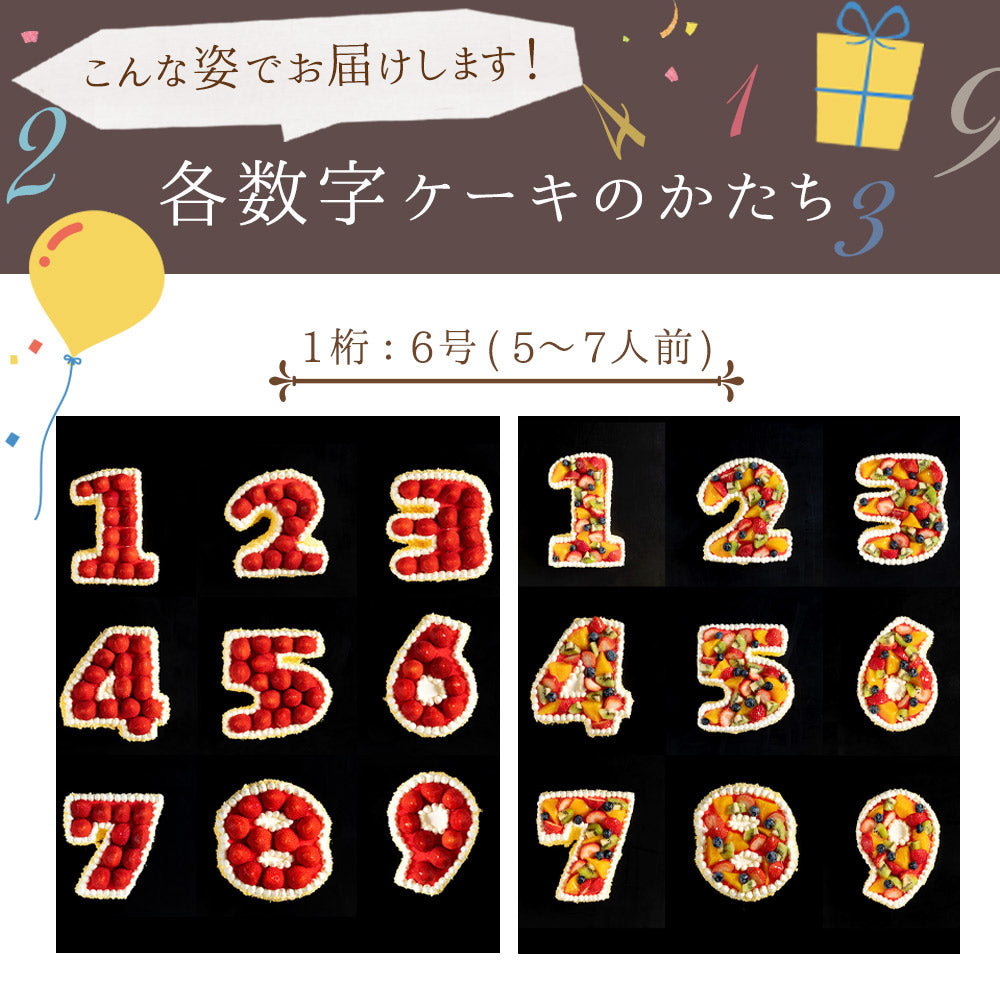 記念の数字をケーキに！ 誕生日ケーキ バースデーケーキ 数字ケーキ [ スイーツ ナンバーケーキ アニバーサリーケーキ 西内花月堂 立体 ケーキ 記念日 パーティー 誕生日 かわいい びっくり ギフト ]