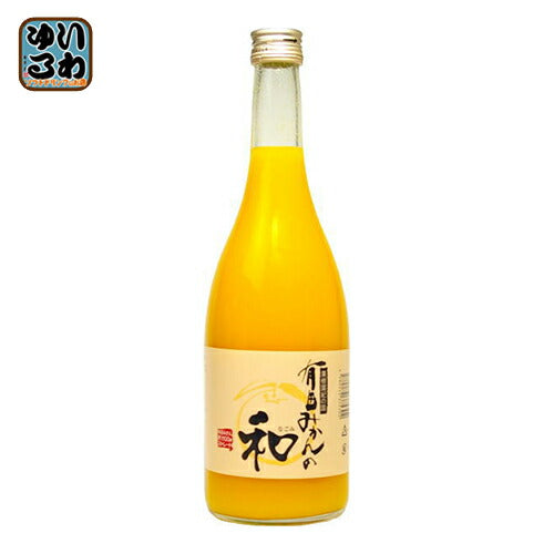 果樹園紀の国 有田みかんの和(なごみ) 720ml 瓶 2本入 〔果汁飲料〕