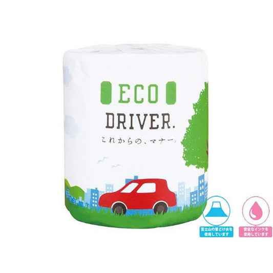 トイレットペーパー ECODRIVER ダブル30m 個包装100個