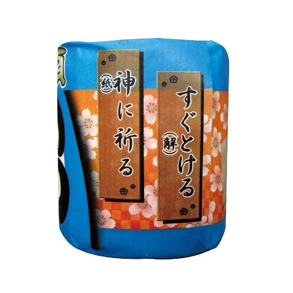 トイレットペーパー 合格祈願ダルマ ダブル30m 個包装100個
