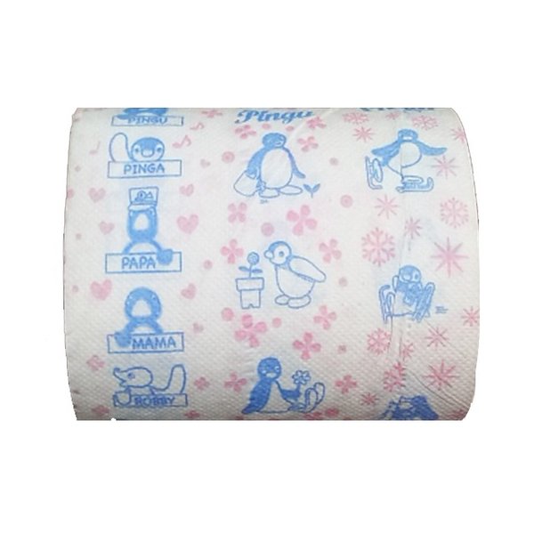 トイレットペーパー イズミ ピングー Pingu ダブル27.5m 12ロールＸ8パック