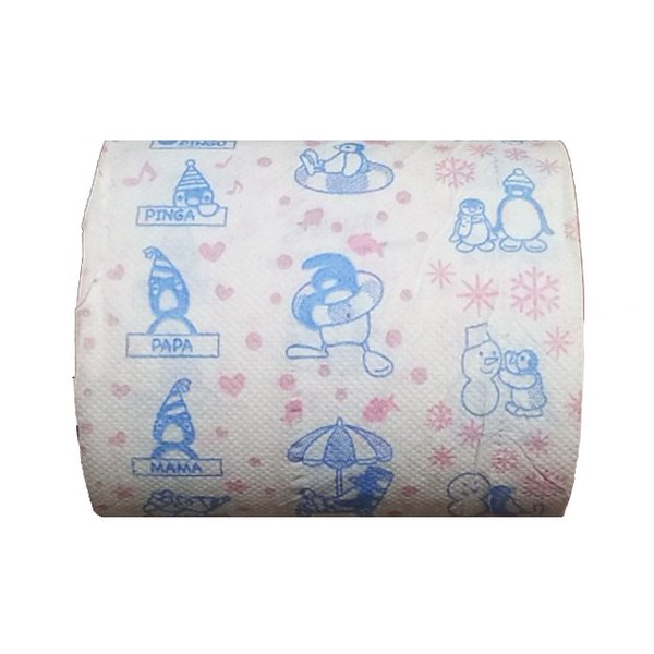 トイレットペーパー イズミ ピングー Pingu ダブル27.5m 12ロールＸ8パック
