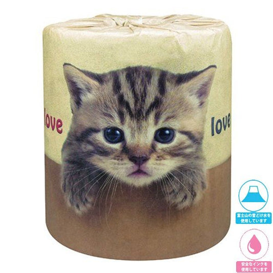 トイレットペーパー やっぱり猫が好き ダブル30m 個包装100個