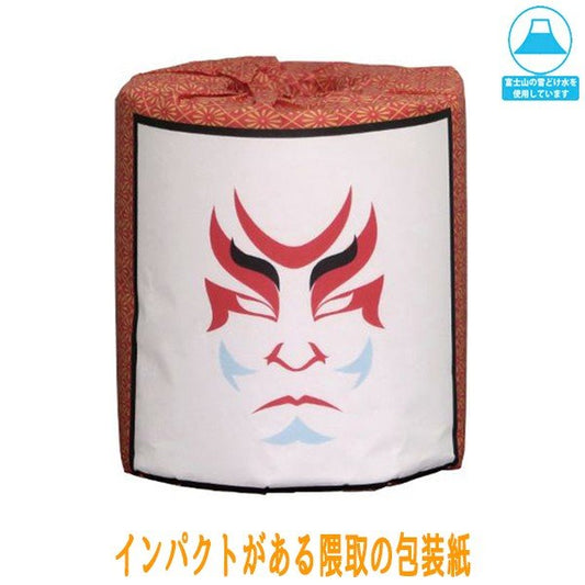トイレットペーパー 歌舞伎 菱菊 ダブル30m 個包装50個