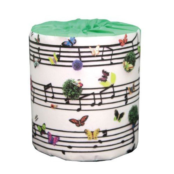 トイレットペーパー 音楽 楽譜 ダブル30m 個包装100個