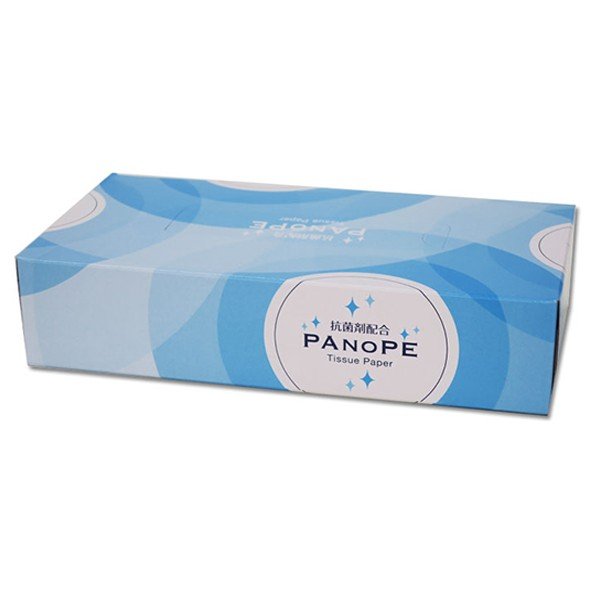 抗菌剤配合ティッシュ PANOPE 150W 5個Ｘ12パック