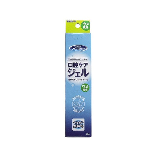 介護用歯みがき カワモト マウスピュア口腔ケアジェル ウメ風味 40g入Ｘ10本