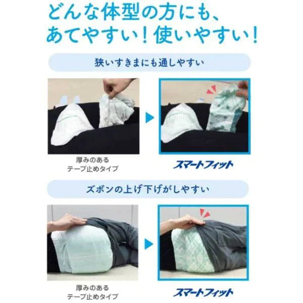 大人用紙おむつ リフレ 施設／病院用 スマートライン スマートフィット テープ止めタイプ 尿パッド併用 Mサイズ 20枚入り 医療費控除対象品 KI1589