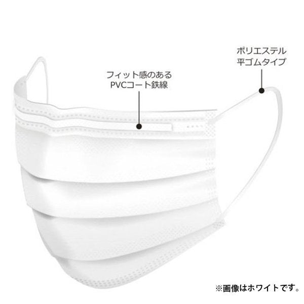 3層不織布マスク メディコム セーフマスク プレミアソフト ふつうサイズ ピンク 50枚入り X6箱