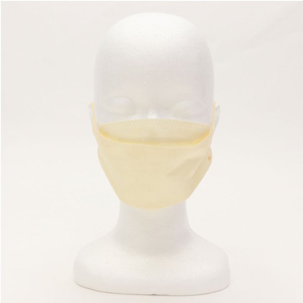 お得な4箱セット 3層不織布マスク 3D立体冷感マスク 男女兼用 ふつうサイズ ベージュ 個別包装 30枚入り X4箱