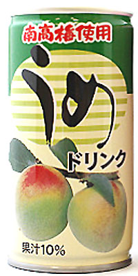 ナンカイ うめドリンク 195g 缶 60本 (30本入×2まとめ買い) 果汁飲料 梅ジュース