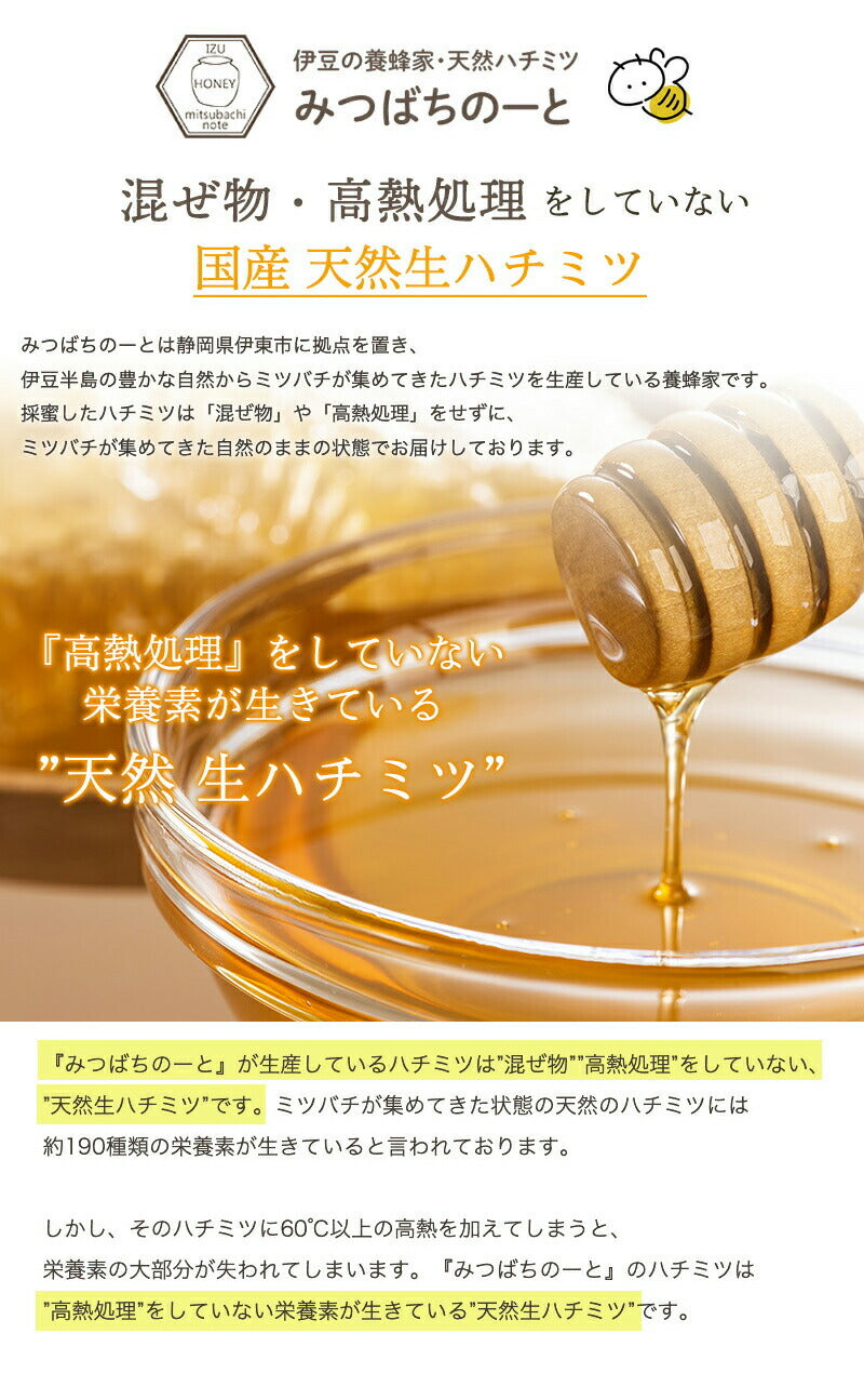 ナッツ漬け 国産 天然 生ハチミツ 120g 国産蜂蜜 瓶詰 非加熱 4種のナッツ入りハチミツ