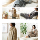(ブラウン)着る毛布 mofua ショート丈 85cm モフア 3wayハイネックタイプ プレミアムマイクロファイバー ゆったり リラックス なめらか 静電気防止 袖付きブランケット 袖口リブ付 ルームウェア【送料無料】