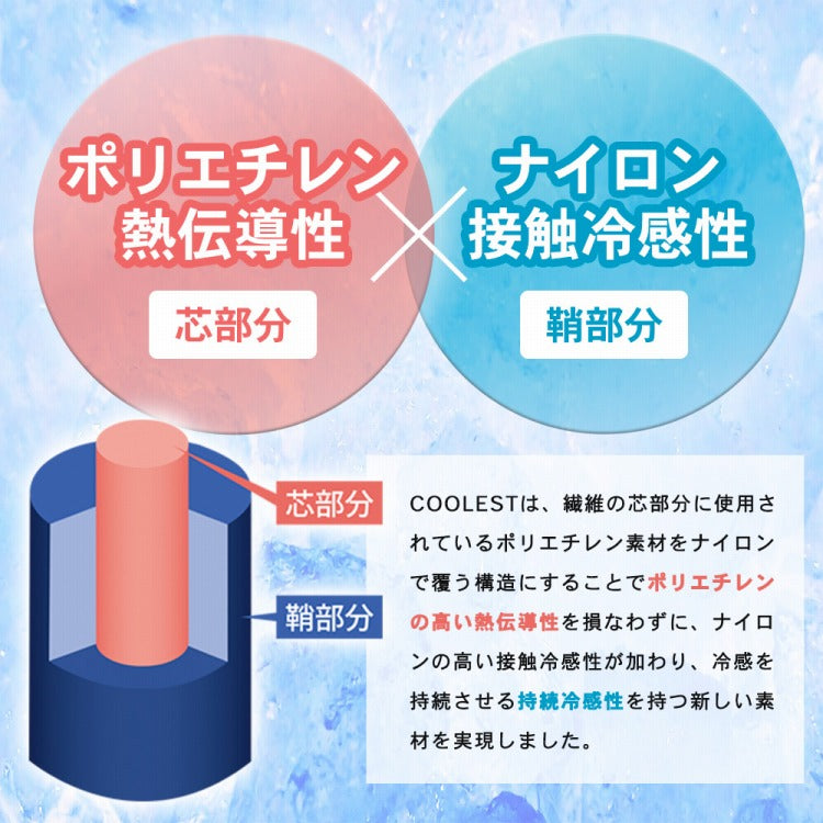 (カラー：グレー)強力接触冷感 枕パッド 43×63cm Q-MAX0.5 リバーシブル 抗菌 防臭 冷却 節電 省エネ エコ ひんやり クール 洗える 丸洗い ウォッシャブル 洗濯 ピロー 枕カバー ピロケース ピローケース 接触冷感【メール便配送】