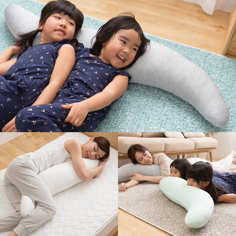 (カラー：ミント)強力接触冷感 抱き枕 50×160cm Q-MAX0.5 冷却 洗える ウォッシャブル 洗える 洗濯 抗菌 防臭 省エネ エコ 節電 ひんやり クール ピロー 寝具 丸洗い ウォッシャブル 枕 ロング 接触冷感 冷感