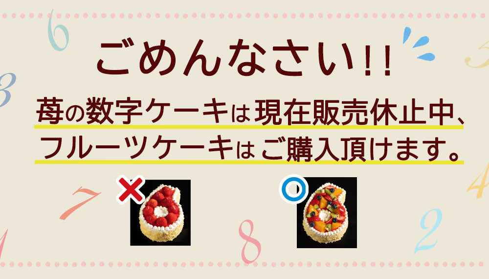 記念の数字をケーキに！ 誕生日ケーキ バースデーケーキ 数字ケーキ [ スイーツ ナンバーケーキ アニバーサリーケーキ 西内花月堂 立体 ケーキ 記念日 パーティー 誕生日 かわいい びっくり ギフト ]