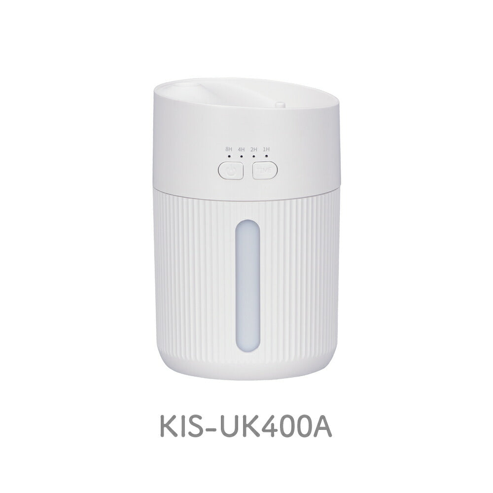 【2種類セット】オーム電機 USB卓上加湿器 ホワイト KIS-UK400A/KIS-U230KA