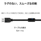 プリンター用USB-AtoBケーブル 5m USB2.0 コード5メートル USBAオスtoメUSBBオス データ転送 パソコン スキャナー 複合機 有線接続 コネクタ キャノン 黒色