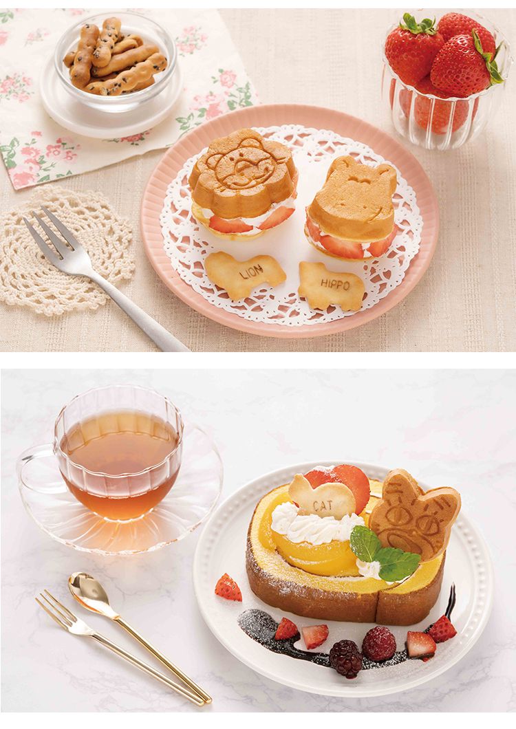 たべっ子どうぶつ カステラメーカー 着脱式 ホットケーキミックス 手作り おやつ ホームパーティー クッキングトイ コンパクト フッ素樹脂加工 KDHS-018P【送料無料】