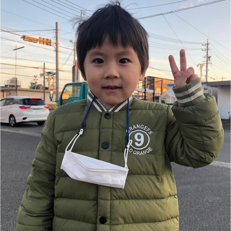 マスク用ネックストラップ パンダイラストアジャスター付き 可愛い おしゃれ 子供 キッズマスクチェーン マスク仮置 マスクバンド 落下防止ネックレス