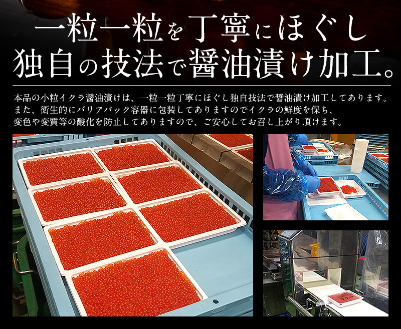 鮭 イクラ 醤油漬け 500g
