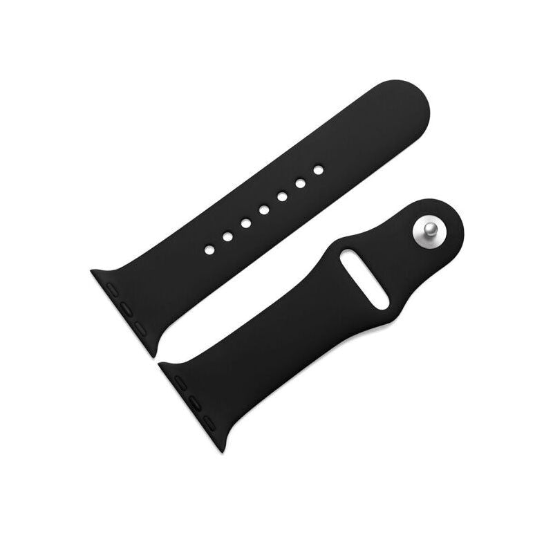 apple グレー 42-45mm watch用 ベルト シリコン 1本 アップル ウォッチ バンド 女性 男性 防水 伸縮 ループ スポーツ ビジネス 学生 iWatch series7 6 5 4 3 2 1 SE対応