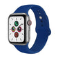 apple ブルー 38-41mm watch用 ベルト シリコン 1本 アップル ウォッチ バンド 女性 男性 防水 伸縮 ループ スポーツ ビジネス 学生 iWatch series7 6 5 4 3 2 1 SE対応