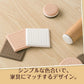 家具脚パッド ブラウン4cm 正方形 滑り止めマット 8枚入 椅子 ソファー ベッド 脚 ズレ防止 床保護 傷防止 すべり止め 角型 丸型 3cm 4cm 衝撃吸収 保護 洗える おしゃれ 目立たない