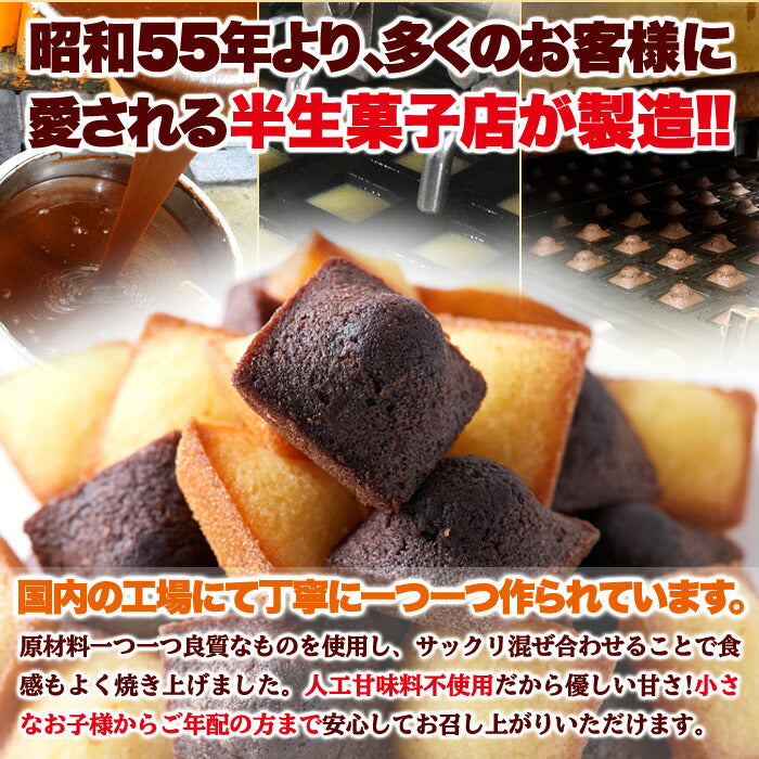 【3人シェア買いでお得】プチ フィナンシェ ＆ プチ チョコフィナンシェ 30個 2つの味が楽しめる♪しっとり美味しい!! ネコポス