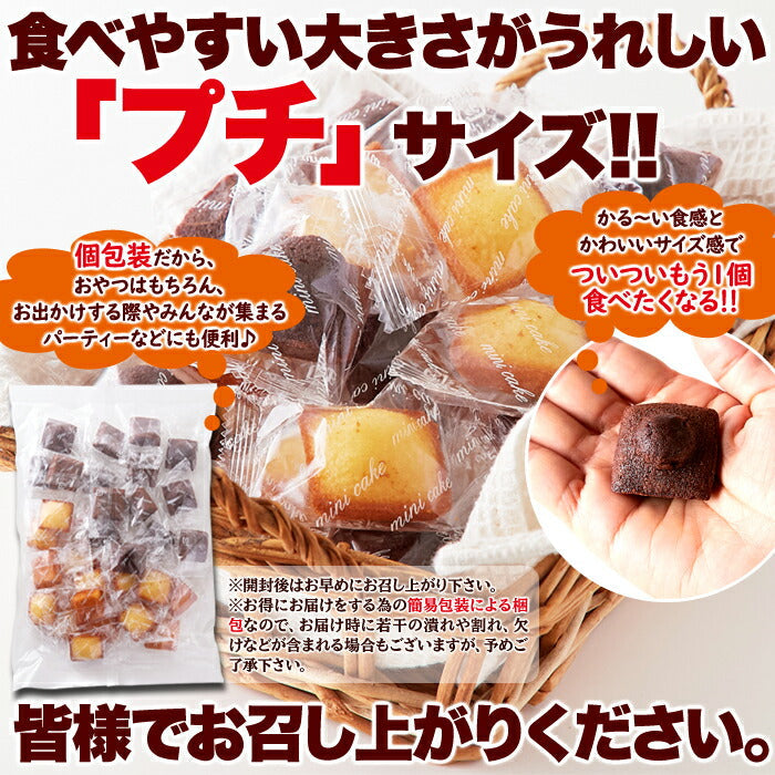 【3人シェア買いでお得】プチ フィナンシェ ＆ プチ チョコフィナンシェ 30個 2つの味が楽しめる♪しっとり美味しい!! ネコポス