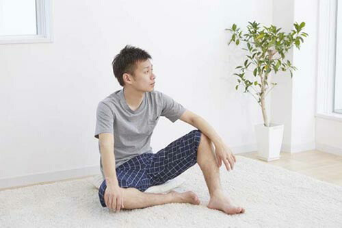 【Ｌサイズ】3枚セット ゆったり ロングトランクス ステテコとしても◎ チェック柄 / メンズ 下着 前開き 綿100% ひざ下丈 男性 メンズ ルームパンツ ルームウェア パジャマ 部屋着