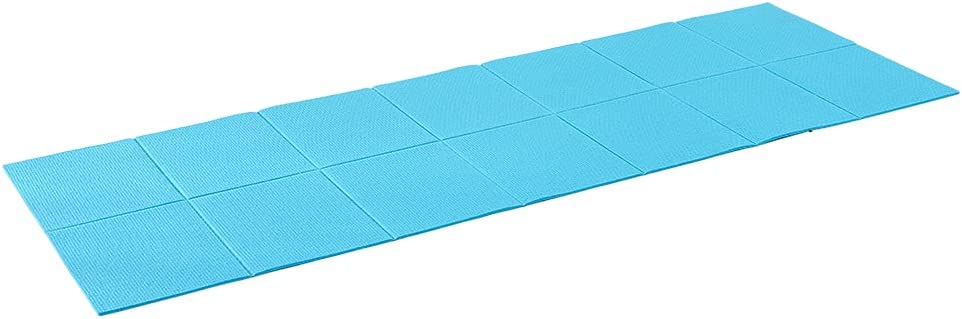ヨガマット トレーニングマット 折りたたみ 60×170cm 厚手 極厚 6mm エクササイズ ストレッチ ピラティス