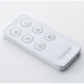 THREEUP 多機能3Dスイングターボサーキュレーター360 AC 360度 左右60度 自動 16畳程度 ホワイト ガード分解 リモコン付き CF-T2492 サーキュレーター コンパクト 小型 水洗い 送風 送風機