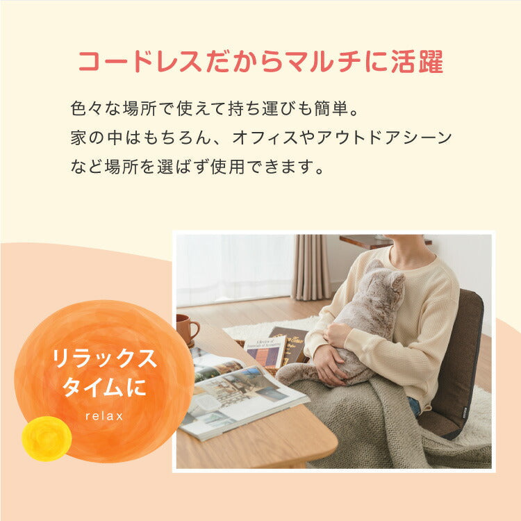 (グレージュ)湯たんぽ 充電式 ネコ かわいい ぬいぐるみ ネコ 蓄熱式 充電式湯たんぽ 電気湯たんぽ コードレス湯たんぽ エコ 節電 省エネ 充電式エコ湯たんぽ ギフト プレゼント スリーアップ THREEUP EWT2328【送料無料】