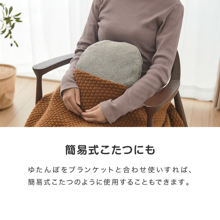 (グレージュ)蓄熱式 湯たんぽ ぬくぬく ネコ型 nekoLike EWT2329 スリーアップ 充電式
