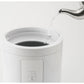 (ブラック)スチーム加湿器 スチームポット 3L 上部給水 スチーム式 最大600ml/h フッ素加工タンク 湿度設定 LEDディスプレイ 多機能 チャイルドロック スリーアップ THREEUP ST-T2370