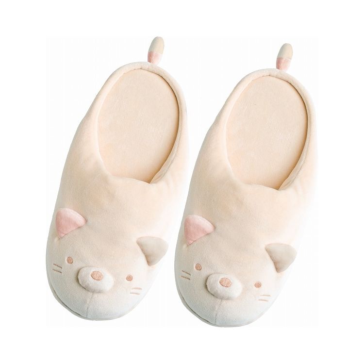 すみっコぐらしグッズ スリッパ ルームシューズ ねこ あったか雑貨 グッズ キャラクター 正規品