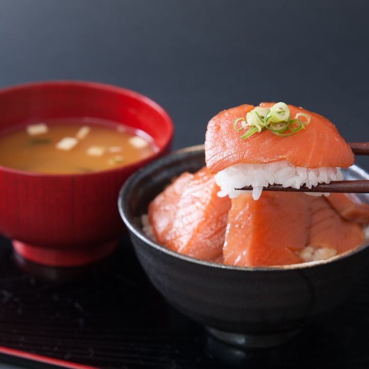 トロサーモン漬け丼の素5人前