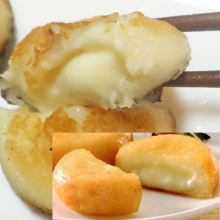 北海道産のいももちにカマンベールチーズが入った！ ポテチーズもち 約４０ｇ×２０個