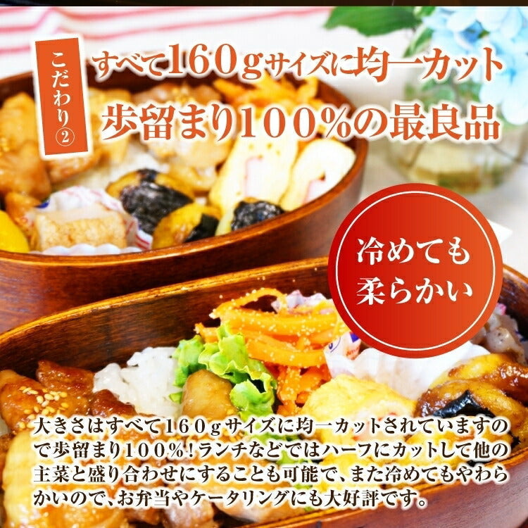 ジューシーローストチキンステーキ1600g(160g×10枚）