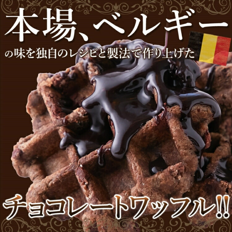 【訳あり】チョコ ベルギーワッフル 1k チョコチップ入り 個包装  常温便【エコ得】