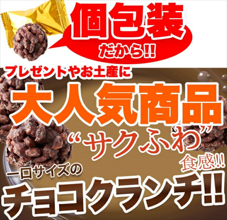 ひとくちサイズの チョコクランチ 100個（50個×2袋）