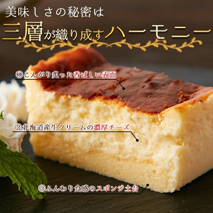 しあわせのバスクチーズケーキ(ロング約5～6人分)