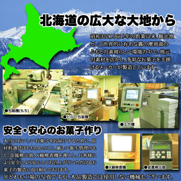 【3人シェア買いでお得】北海道十勝産小豆を100%使用!!やわらか!あんころもち24個(12個入×2袋)/ネコポス