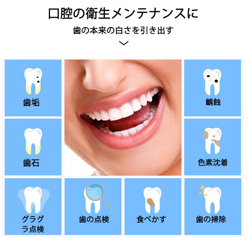 歯石取り 5本セット ケース付き スケーラー 歯垢 食べかす 除去 用具 デンタル オーラル ケア 口腔 衛生 ツール 自宅 歯の点検 器具ヤニとり ステンレス製