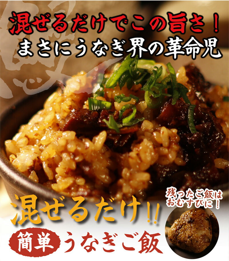 【送料無料】 四万十うなぎ 混ぜるだけ簡単！うなぎご飯の素 160g×2袋