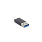 Type-C シルバー usb3.0変換アダプター データ転送 充電 従来のUSB充電器でiPhone12/12mini/12Pro/12Pro Maxを充電するための転換コネクタ 3A コンパクト