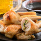 手羽餃子 手羽先 10本/450g （ 手羽明太） 手羽ぎょうざ 餃子 お総菜 手羽 手羽先餃子 おかず 総菜 肉料理  手羽 餃子 手羽チーズ つまみ おつまみ 冷凍餃子 冷凍ぎょうざ ［送料無料］ ギフト プレゼント