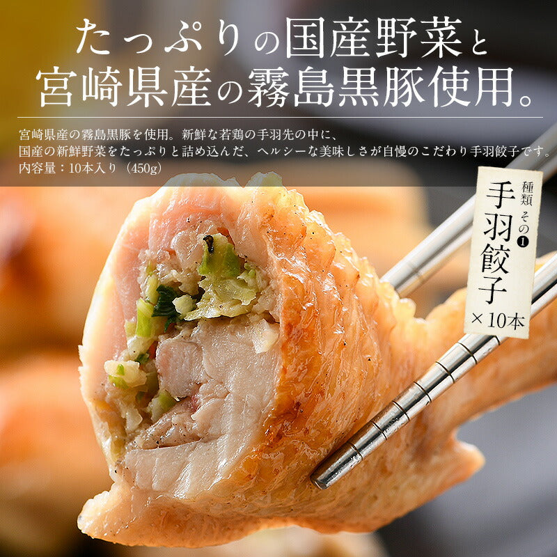 手羽餃子 手羽先 10本/450g （ 手羽明太） 手羽ぎょうざ 餃子 お総菜 手羽 手羽先餃子 おかず 総菜 肉料理  手羽 餃子 手羽チーズ つまみ おつまみ 冷凍餃子 冷凍ぎょうざ ［送料無料］ ギフト プレゼント
