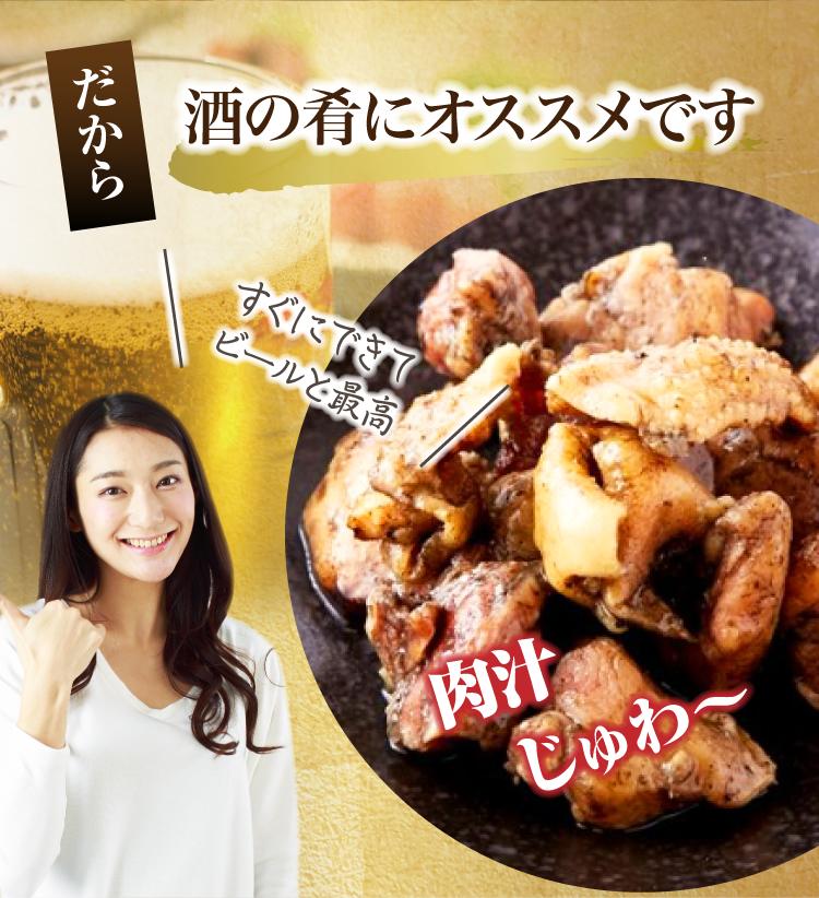 100g×5袋 宮崎 名物 焼き鳥 鶏の炭火焼き